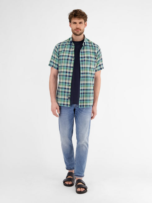 Lerros Checked short-sleeved shirt 2532401